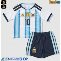 Maglie da calcio Argentina Lionel Messi #10 Prima Maglia Bambino Mondiali 2026  Manica Corta (+ Pantaloni corti)